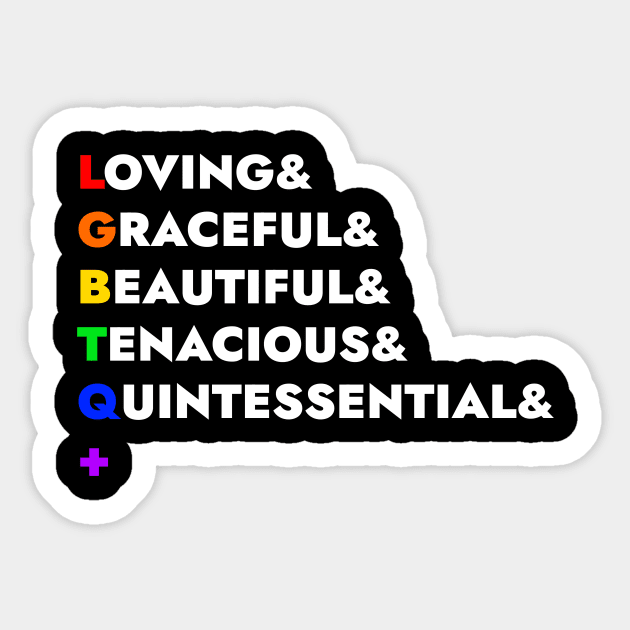 LGBTQ+ Sticker by The Spirit Of Love